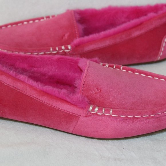 UGG KOOLABURRA SUEDE FUR LINED‎ SLIPPERS PINK 7 - Picture 5 of 7